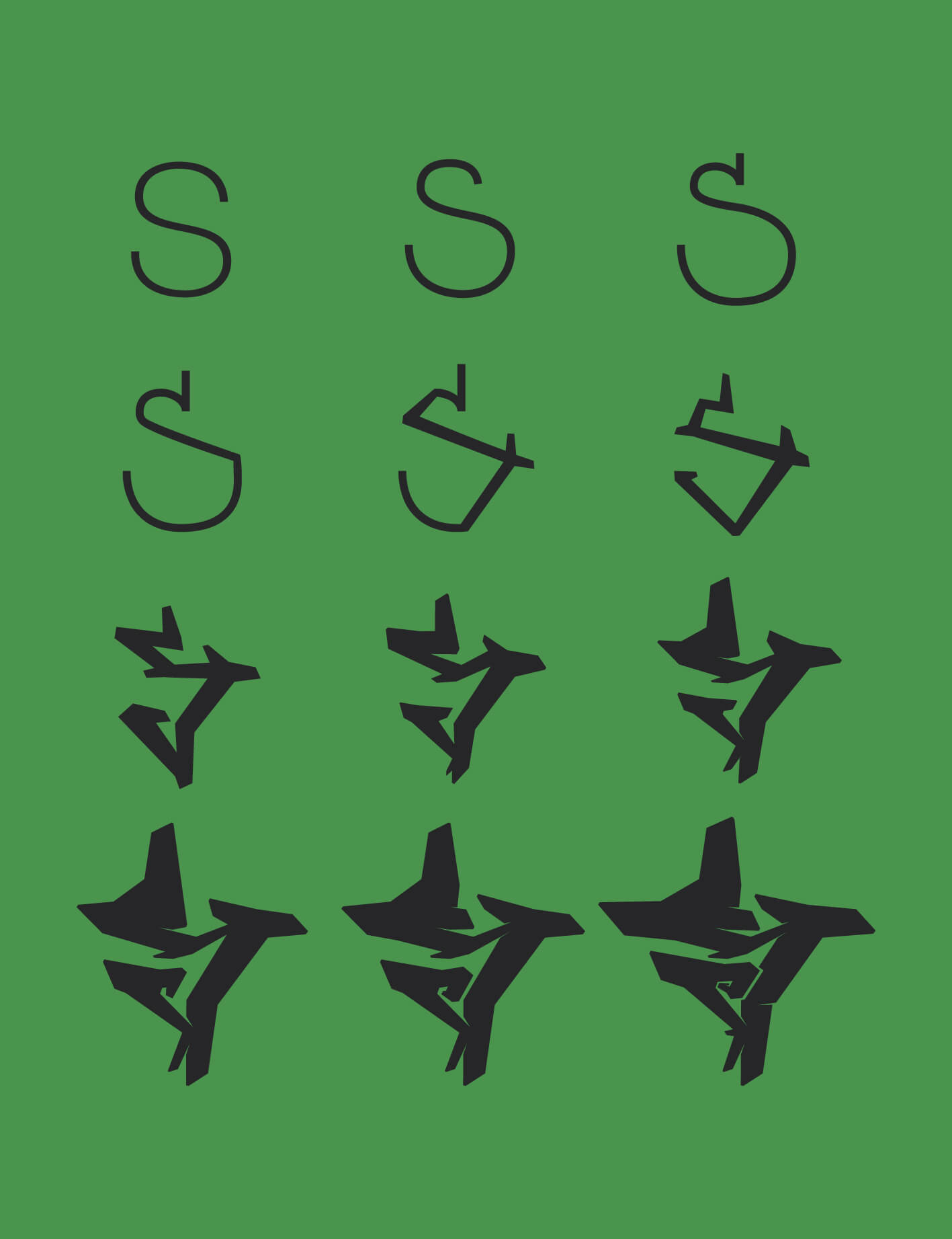 Abécédaire graffiti pochoir